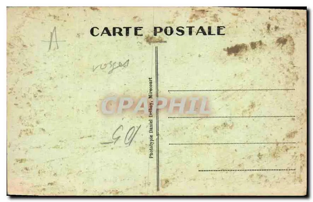 Contrexeville — Zespół i źródło Pavillon — D. D. - Rewers