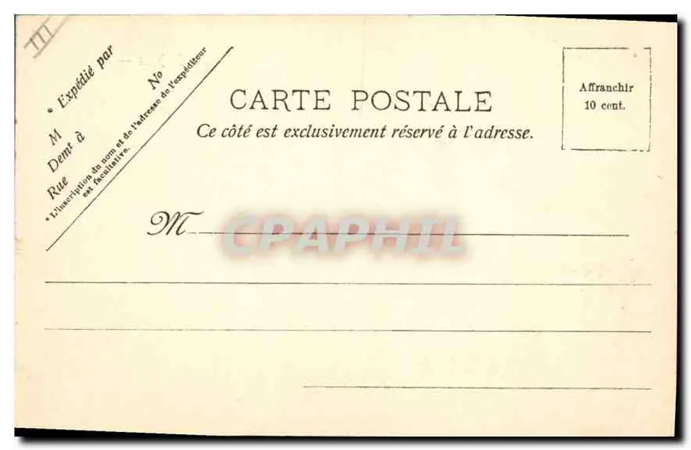 Bordeaux — Gare St Jean — Chegada — V.P. Paris 87 - Verso