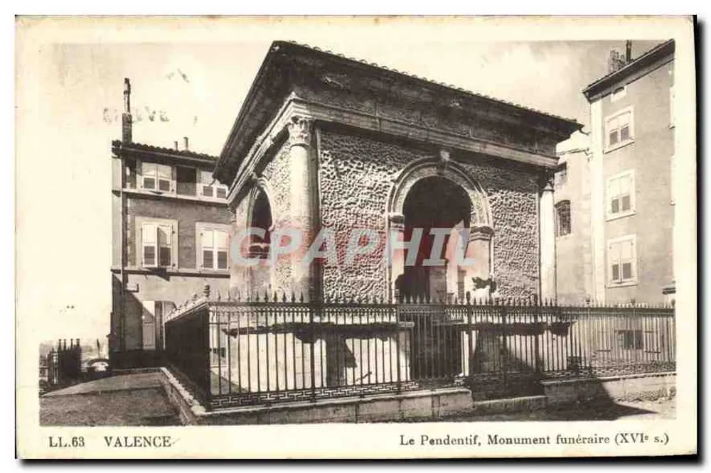 Valence — O Pendentif, Monumento fúnebre (século XVI) — LL.63 - Frente