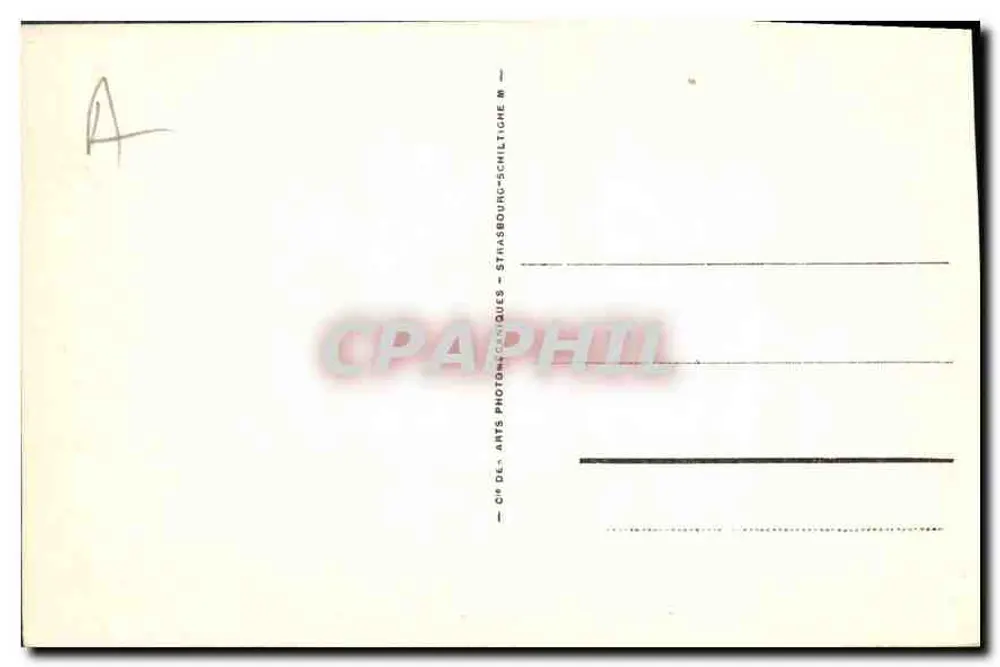 GÉRARDMER - Vista sobre o Lago — CPAPHIL n°386 - Verso