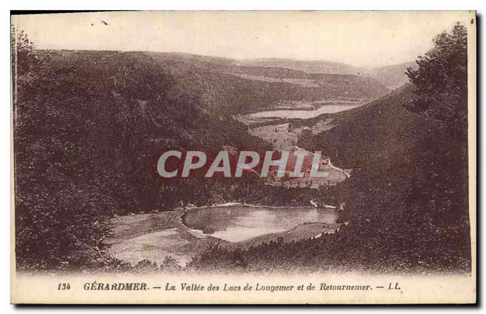 Gérardmer — Tal der Seen Longemer und Retournemer — L.L. — n°134 - Vorderseite