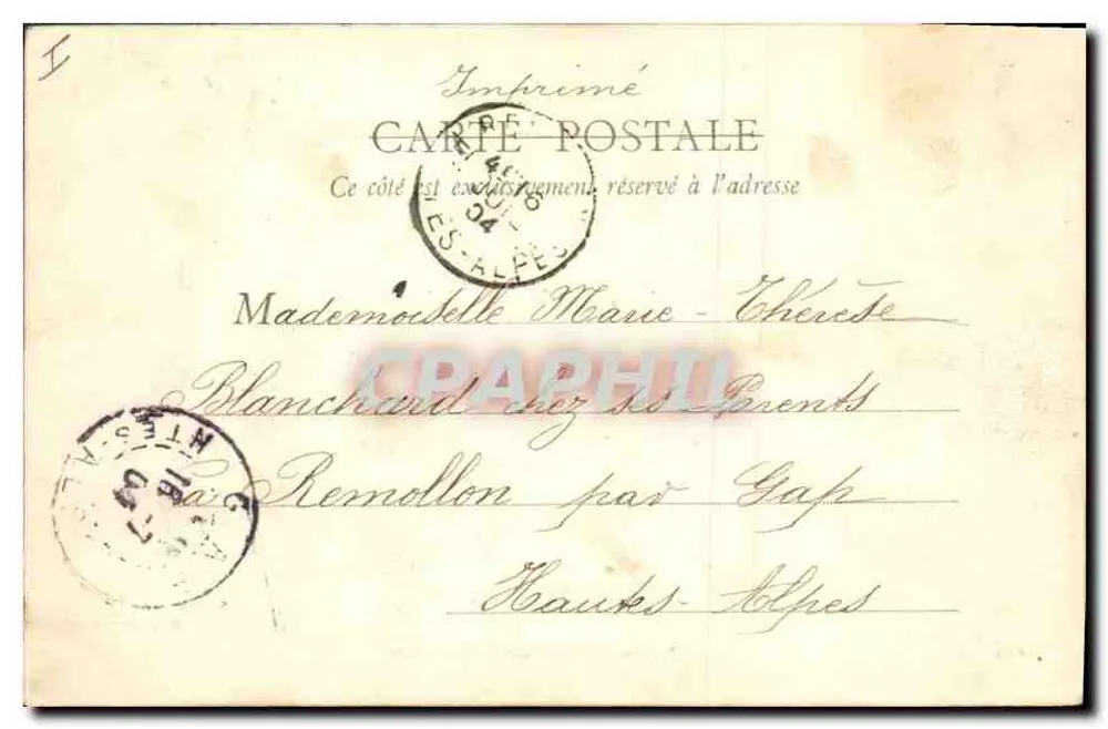 Lyon — O Palácio São Pedro — B. F., Paris, n° 690 - Verso