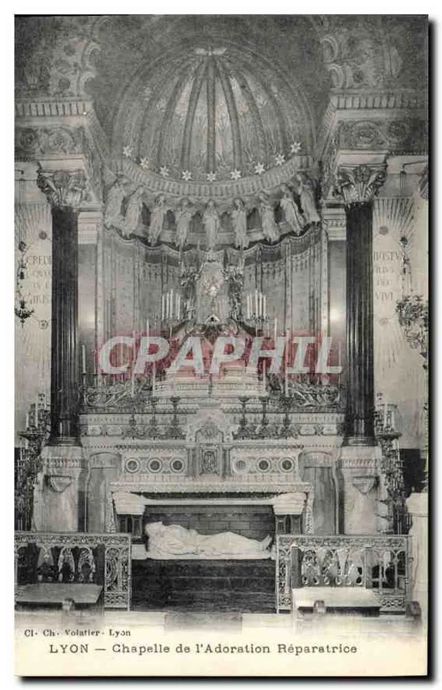 LYON — Chapelle de l'Adoration Réparatrice — Cl. Ch. Volatier, Lyon - Vorderseite