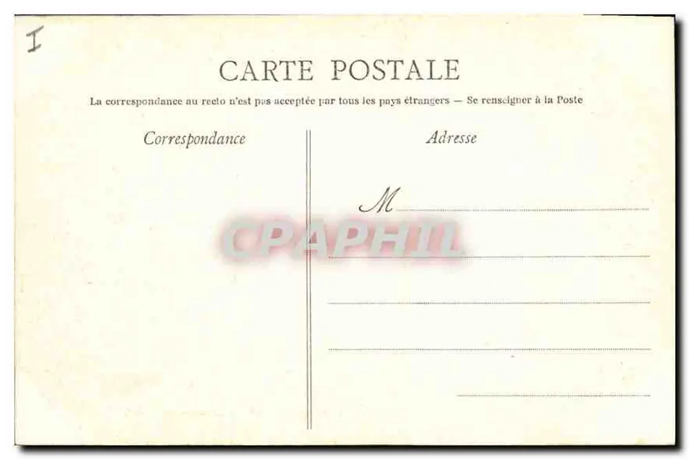 Bordeaux — O Ponte de Ferro — E. I. - Verso