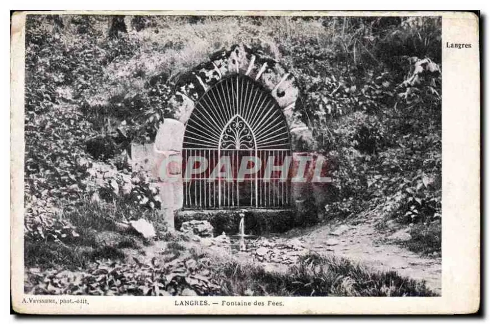 Langres — Fonte das Fadas — A. Veyssure, fot.-edit. - Frente