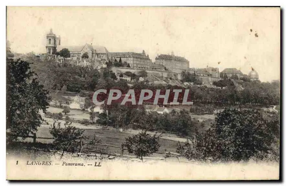 Langres — Panorama — LL - Frente