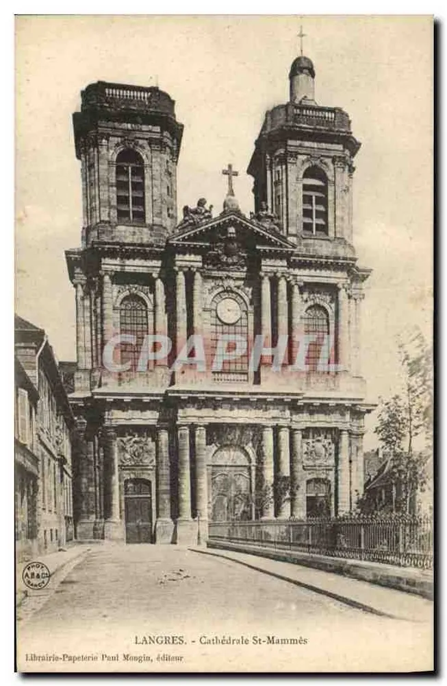 Langres - Catedral de São Mammès — Livraria e Papelaria Paul Mongin, editor - Frente