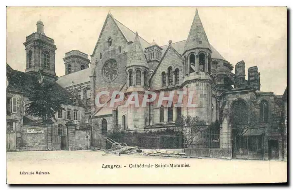 Langres - Catedral de São Mammès — Livraria Mairetôt - Frente