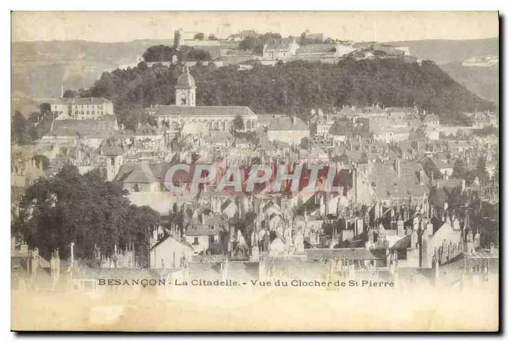 Besançon - Die Citadel - Blick vom Turm der St-Pierre-Kirche - Vorderseite