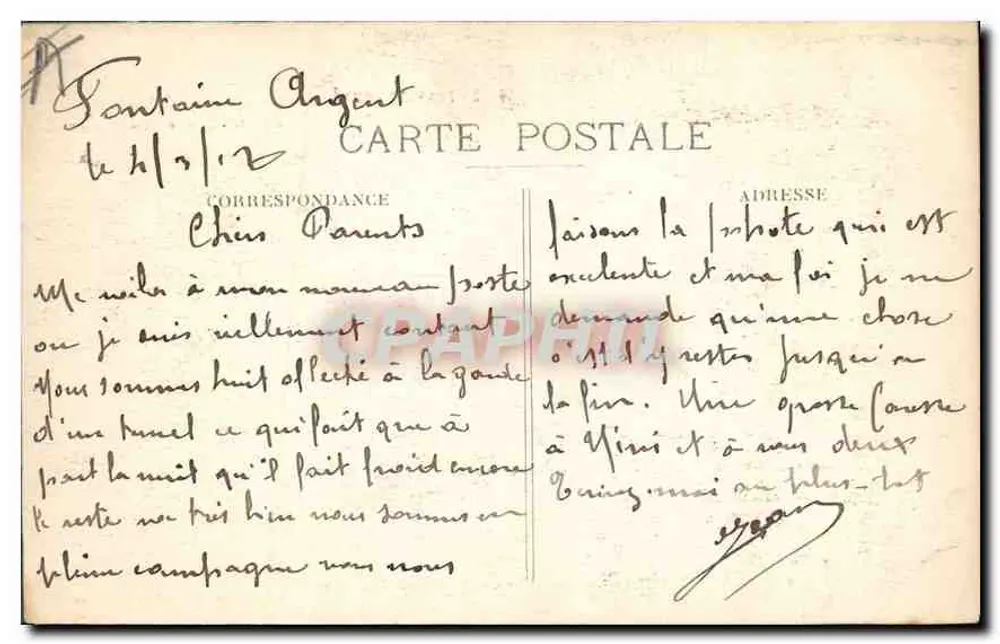 Besançon — A Ilha dos Pássaros — Edição das Novas Galerias - Verso