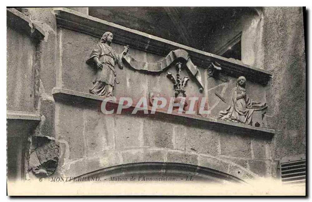 Montferrand - Casa da Anunciação — Editor LL, n°6 - Frente