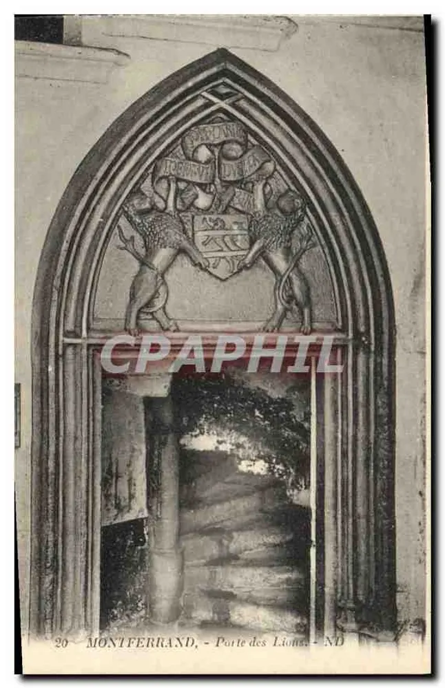 Montferrand - Porte des Lions - ND - Frente