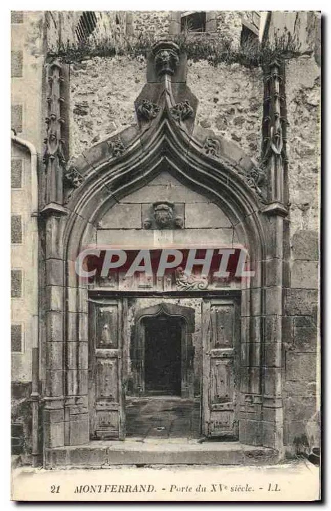 Montferrand — Porta do século XV — I.L. - Frente