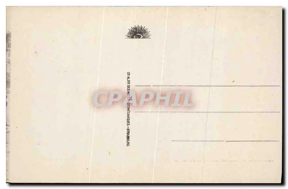 Biarritz - Das Casino und die Grande Plage — Verlag Biarritz, Nr. 6 - Rückseite