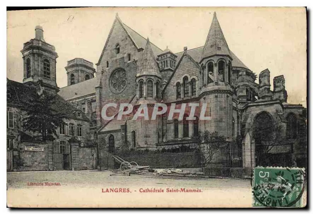 Langres - Katedra św. Mammès — Librairie Mairetal - Awers