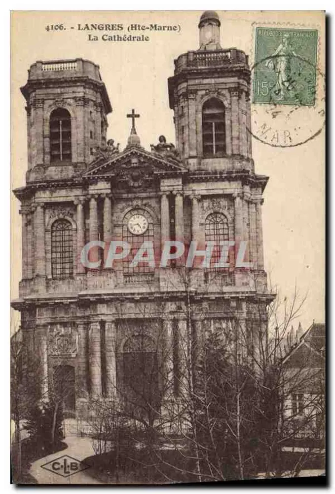 Langres (Hte-Marne) — Katedra — C.L.B. n°4106 - Awers