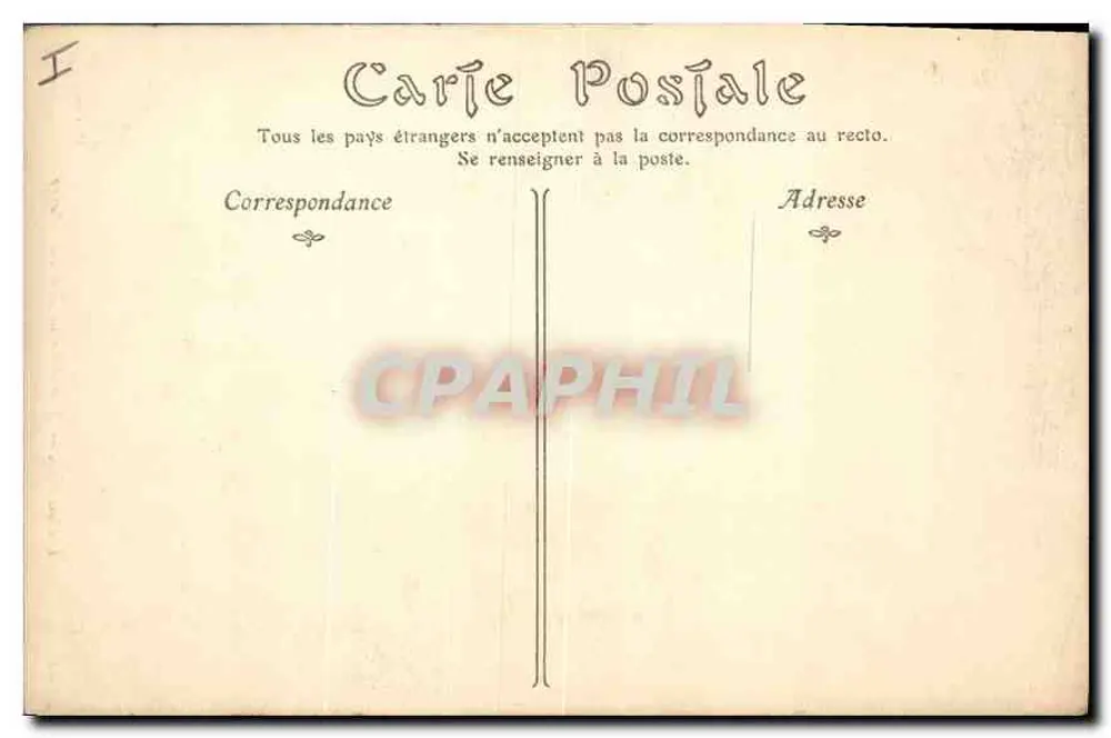 Langres — Uma Avenida de Blanchefontaine — ND Phot, n°68 - Verso