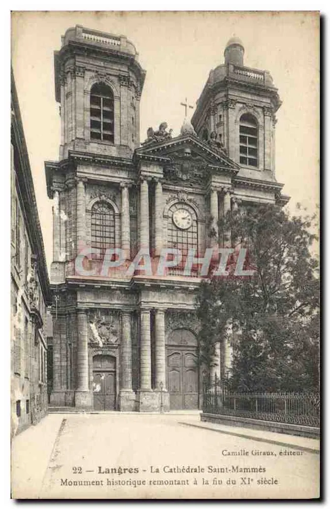 Langres - A Catedral de São Mammès - Camille Giraux, editor - Frente