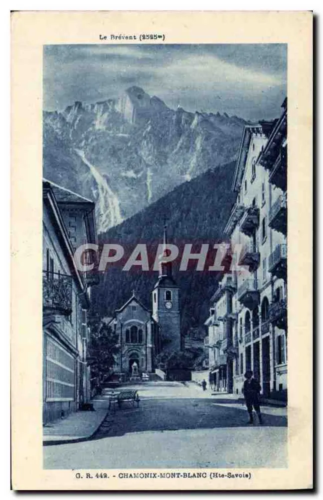 Le Brévent (2588m) — Chamonix-Mont-Blanc (Haute-Savoie) — G. R. 449 - Vorderseite