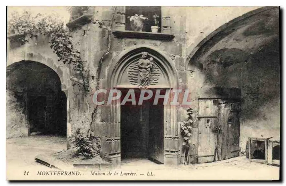 Montferrand — Casa da Lucrèce — LL. n°11 - Frente