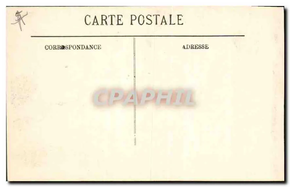Montferrand — Innenraum des Hauses von Adam und Eva — LL. n°9 - Rückseite
