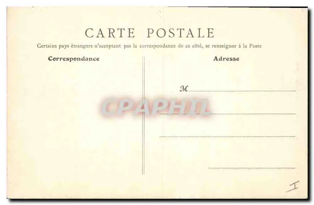 Senlis (Oise) - Catedral, Portal Sul — B. F., Paris, n° 406 - Verso