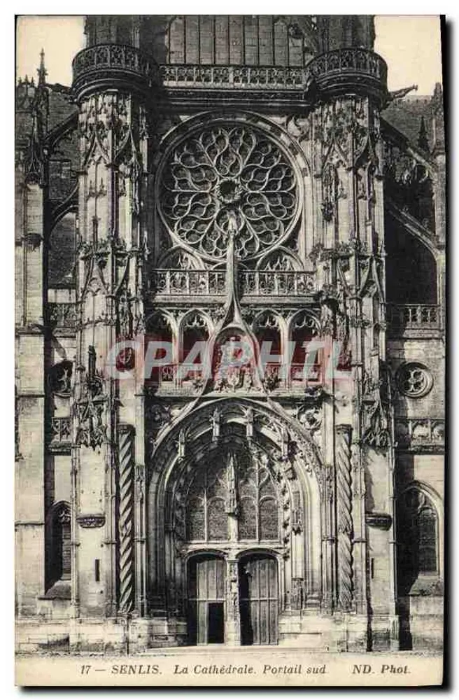 Senlis — A Catedral. Portal sul — ND. Fot. n°17 - Frente