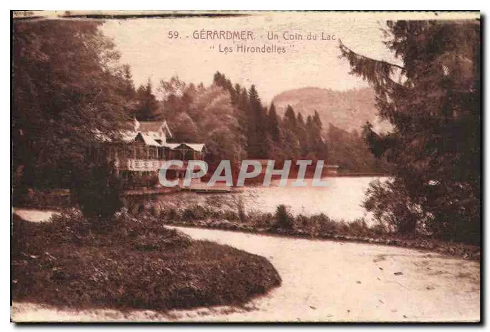 Gérardmer - Ein Eckchen des Sees "Les Hirondelles" - Vorderseite