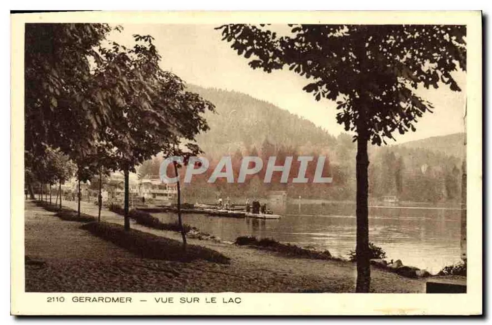 Gerardmer — Vista do lago — CPAPHIL - Frente