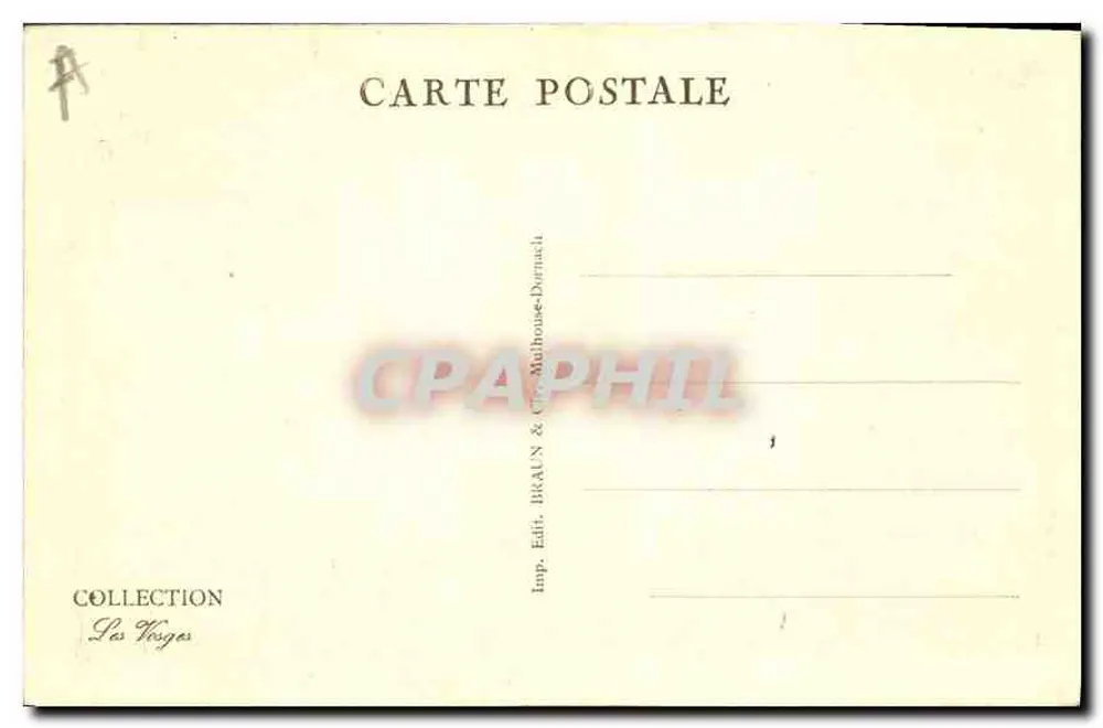 Gerardmer — Vista do lago — CPAPHIL - Verso