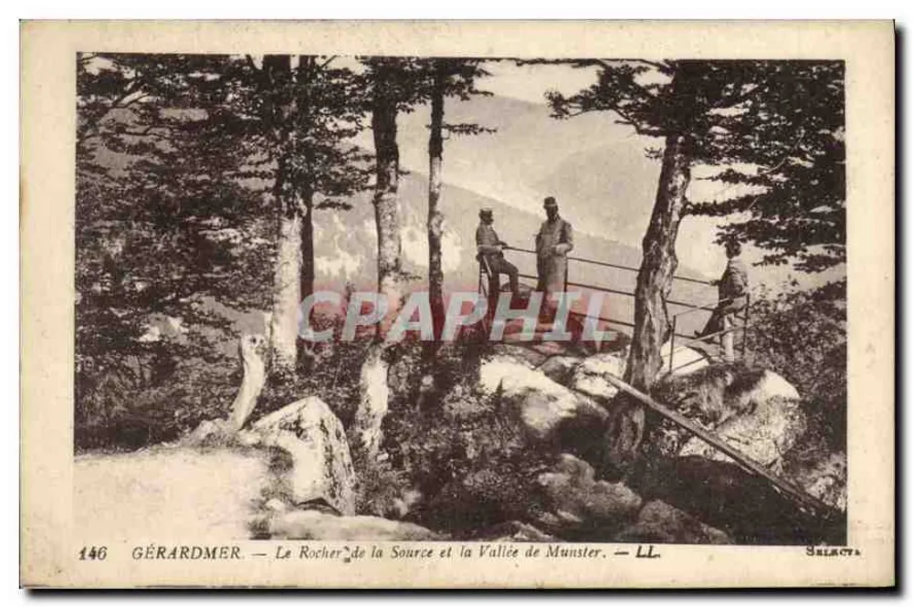 GÉRARDMER — O Rocher da Fonte e a Vale de Munster — Selacta, n° 146 - Frente