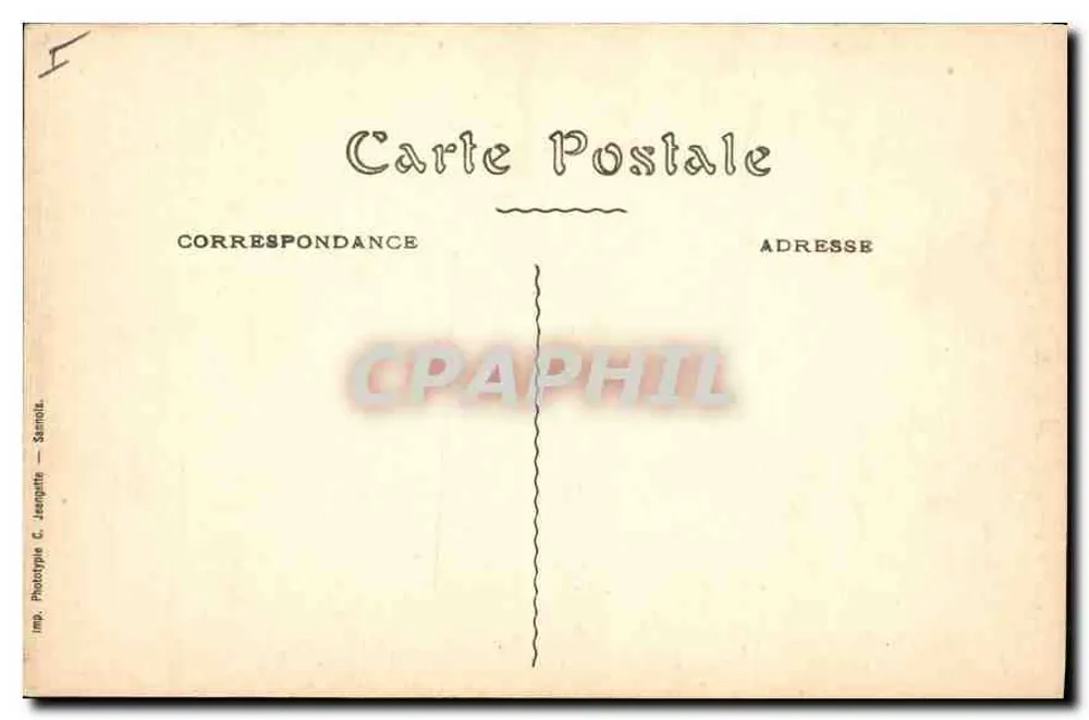 Bordeaux — A Praça da Comédia — editor BR 1142 - Verso