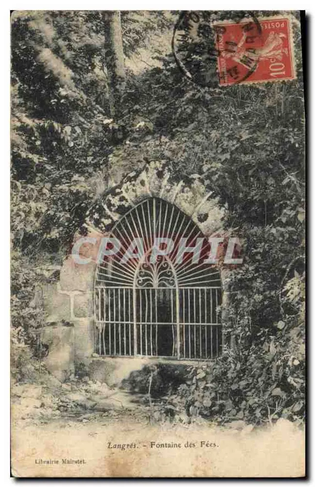 Langrés - Fonte das Fadas — Livraria Malrutet - Frente