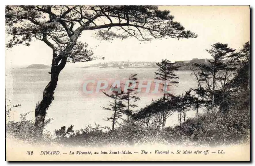 Dinard — Die Vicomté, Saint-Malo im Hintergrund — LL - Vorderseite