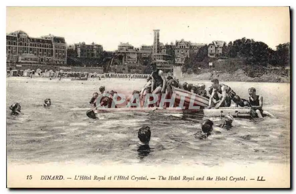 Dinard — Das Hotel Royal und das Hotel Crystal — LL - Vorderseite