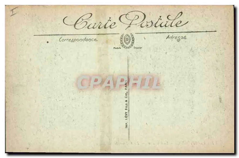 Compiègne — O Castelo — A Colunata — LL. — n°97 - Verso