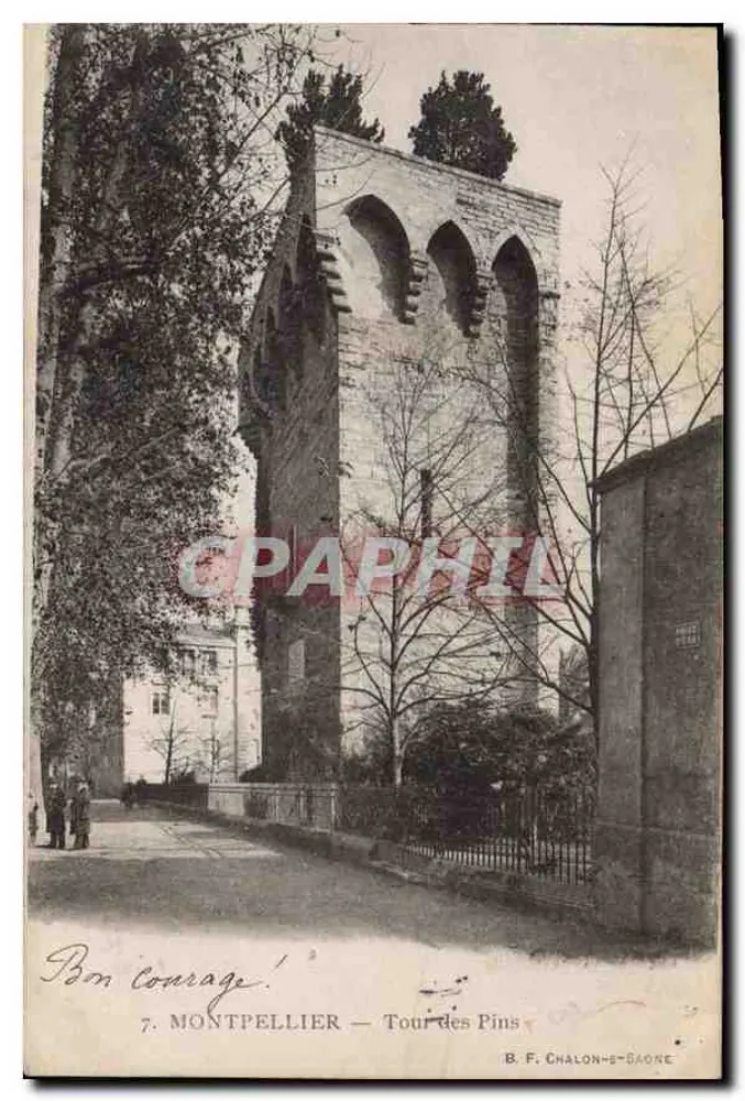 Montpellier — Torre dos Pinhos — B. F. Chalon-s-Baonne, n°7 - Frente