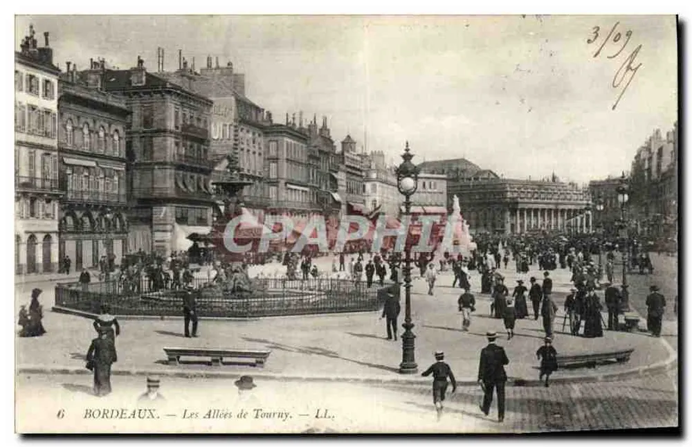 Bordeaux — As Avenues de Tourny — LL. - Frente
