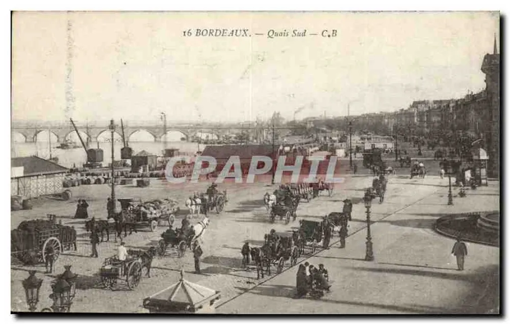 Bordeaux — Quais Sul — C.B - Frente