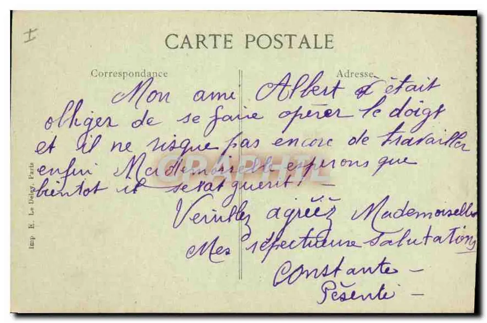 Nîmes — Interior das Arenas — Editor E. Le Dey, Paris, n° 2645 - Verso