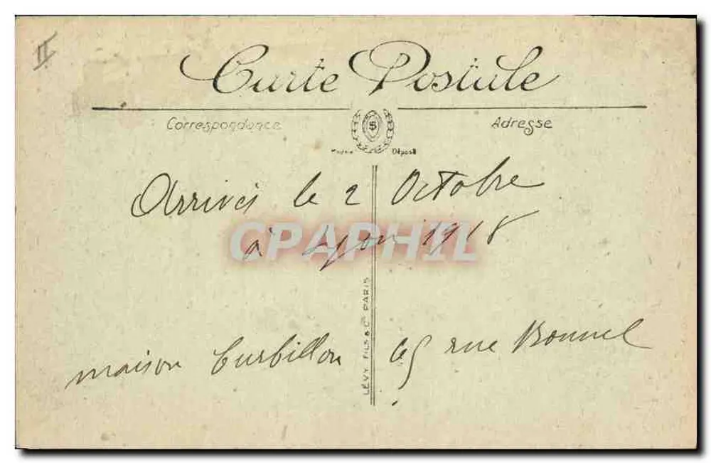 LYON — O Cours Morand — LL. - Verso