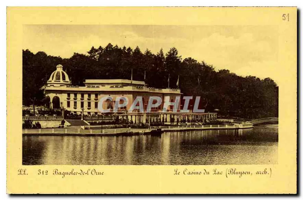 Das See-Casino — Bagnolet-de-l'Orne — LL. 312 — Verlag Letteller, Paris - Vorderseite