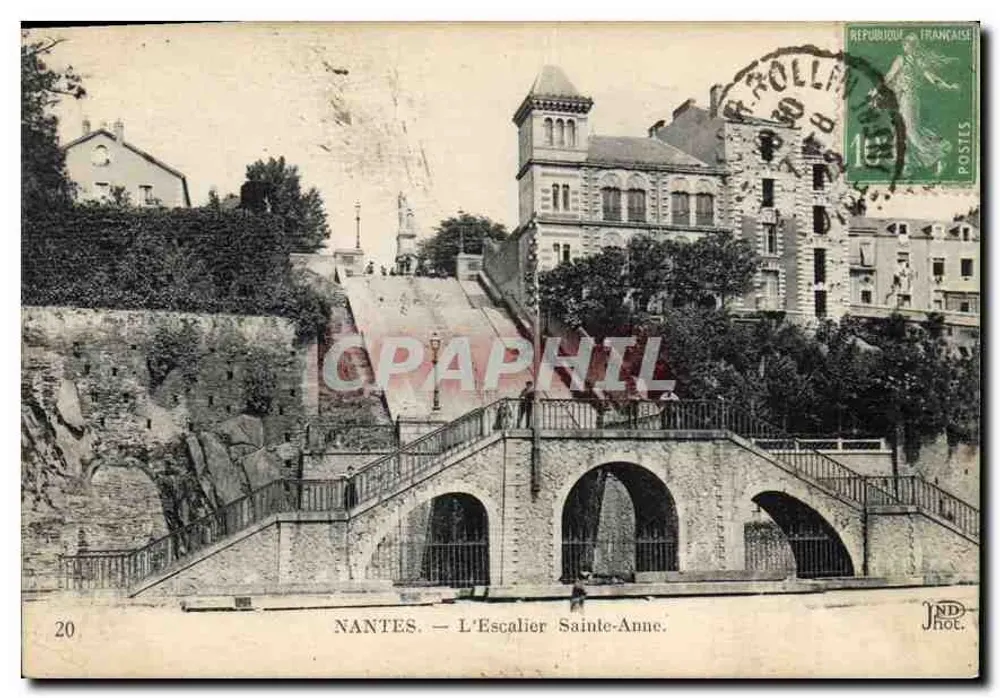 NANTES — A Escadaria Santa Ana — JND Fot. - Frente