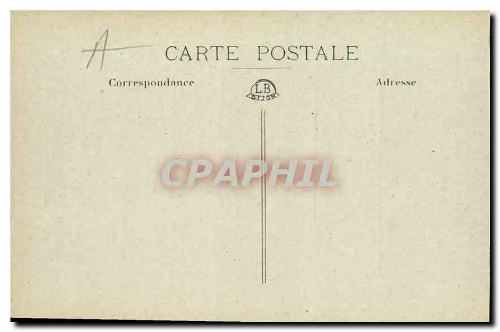 Besançon — Vista Geral — Fortificações e Cidadela — Montfaucon - Verso