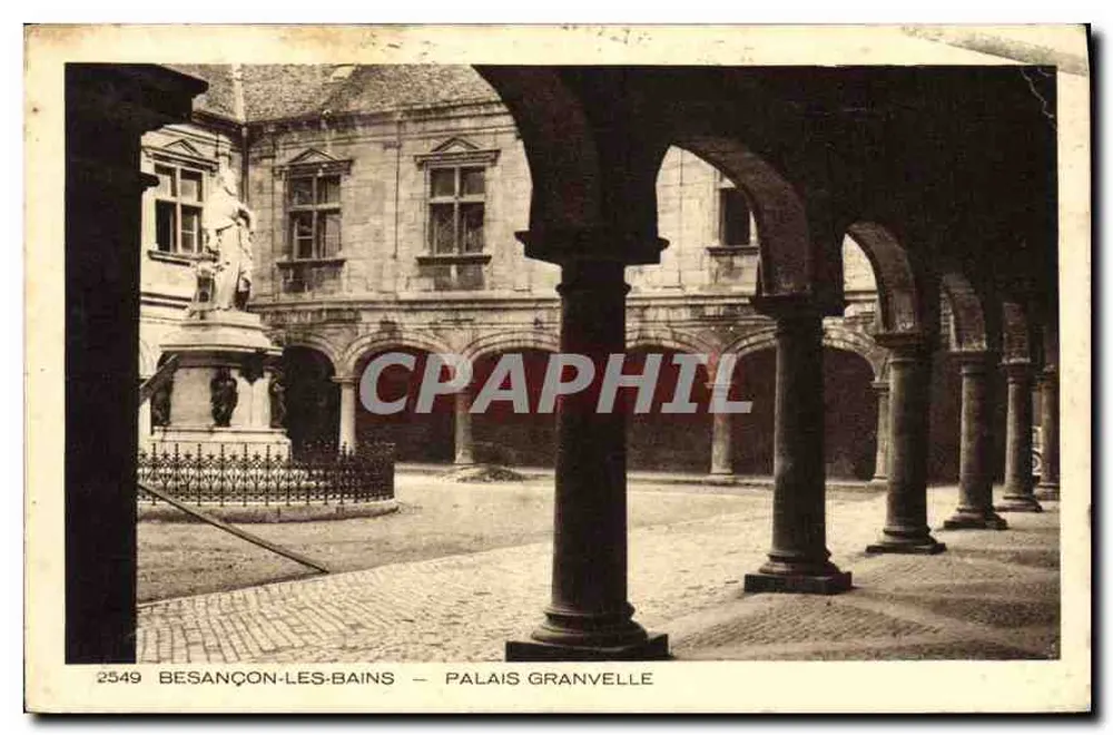 Besançon-les-Bains — Palácio Granvelle — 2549 - Frente