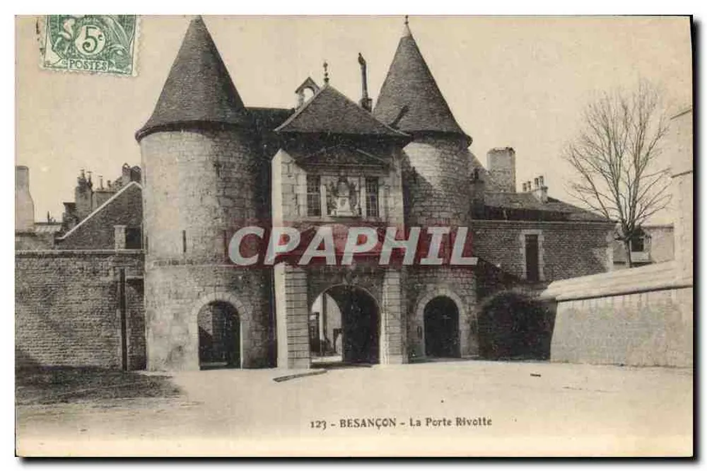 Besançon — A Porta Rivolte — editor não identificado, n° de série 123 - Frente