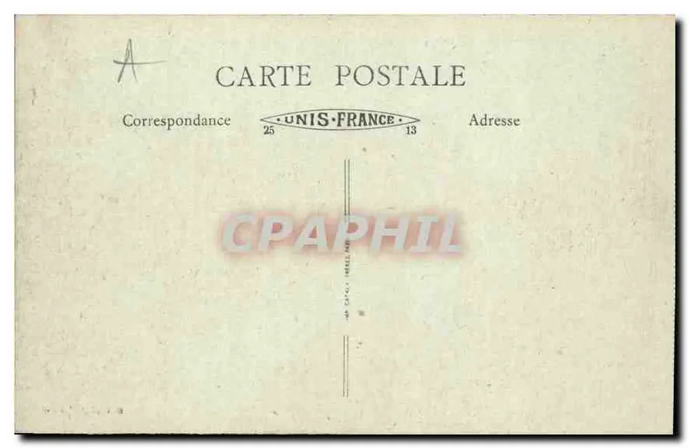 Besançon — Tal des Doubs bei Velotte, die Insel Malpas und Route nach Lyon — Verlag R. A. C. S. LIE - Rückseite