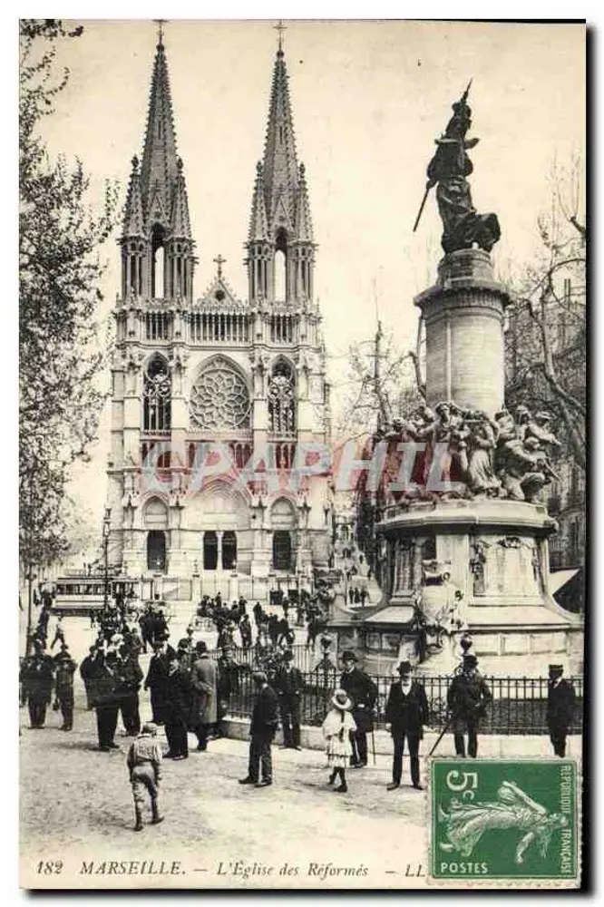 Marseille — A Igreja dos Reformados — LL POSTES - Frente