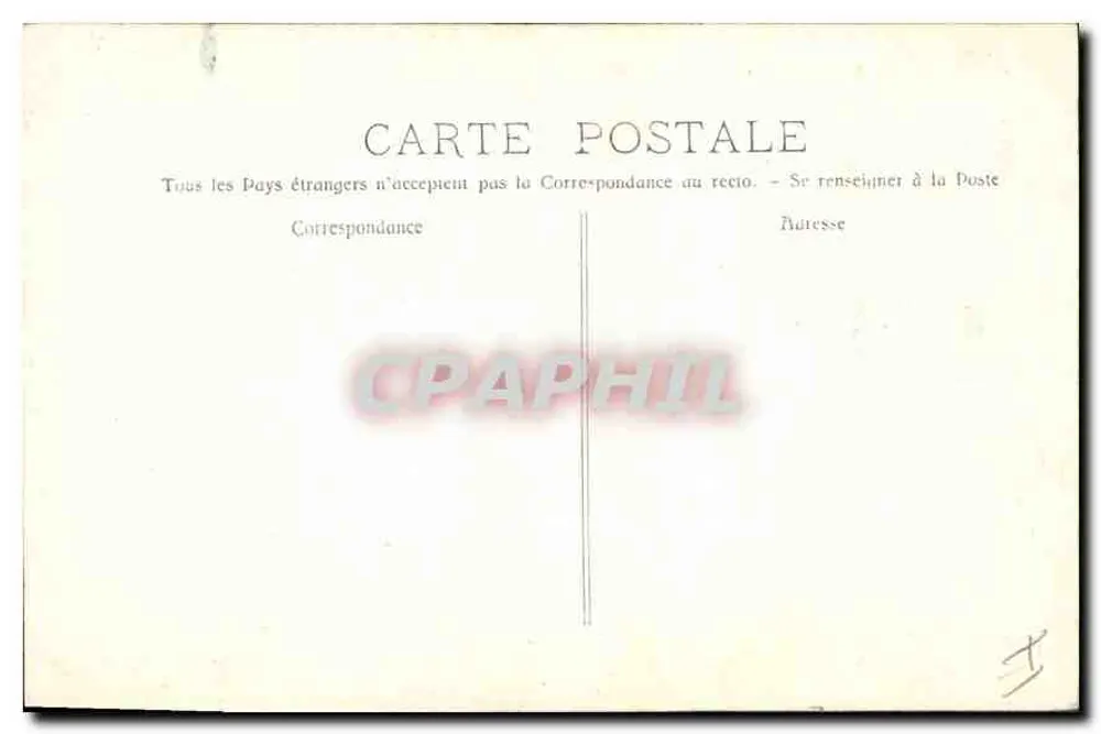 Marseille - Die Kirche Saint-Vincent-de-Paul (Die Reformierten) — Verlag: Lévy & Lepage, Nr. 12 - Rückseite