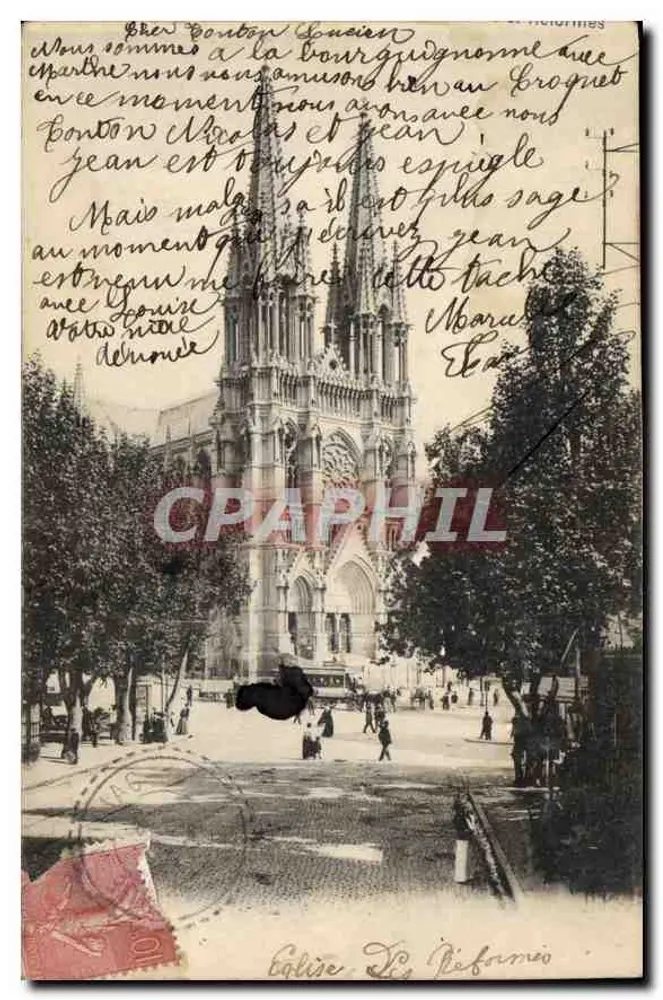 Kerk van Sint Etienne te Aurillac — uitzicht van de gevel — uitgever: C. Lefebvre, n° 27 - Voorkant